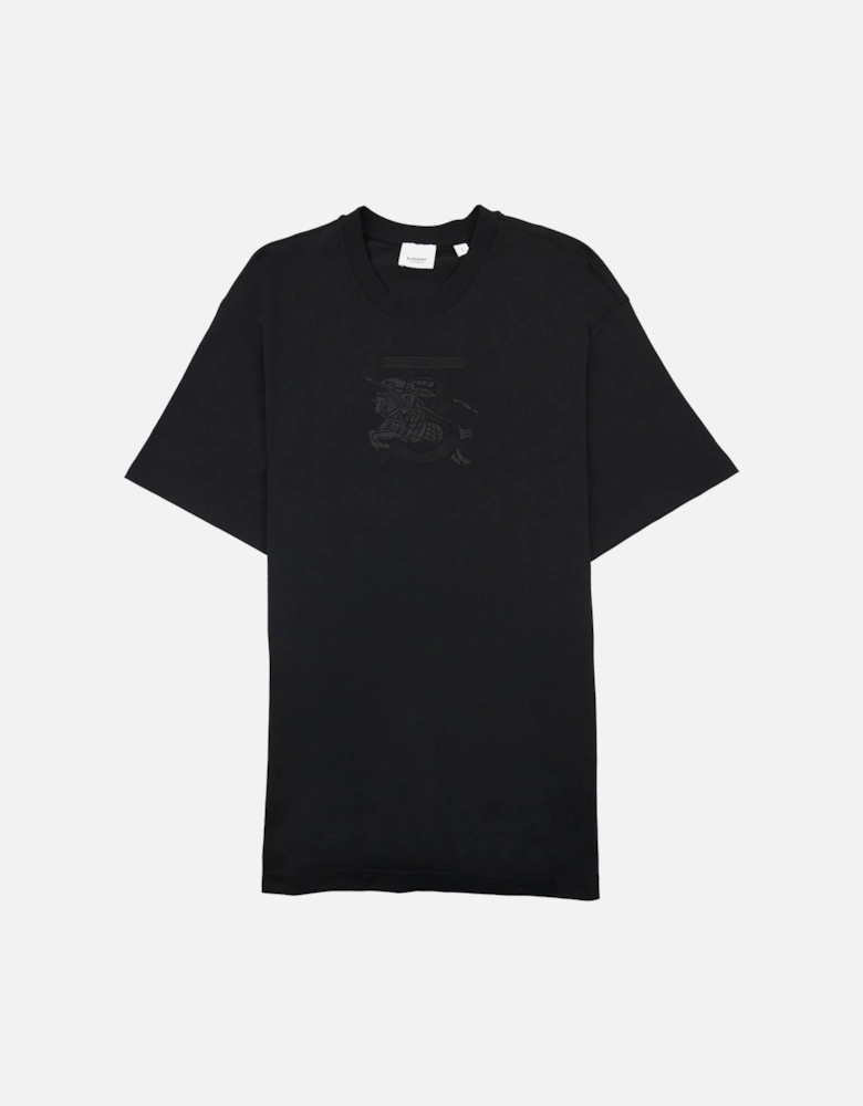 Tristan Embroidered Ekd T-shirt Black
