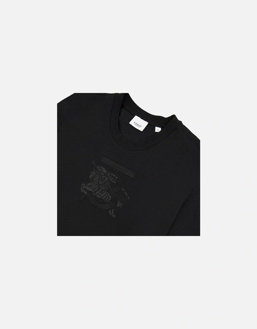 Tristan Embroidered Ekd T-shirt Black