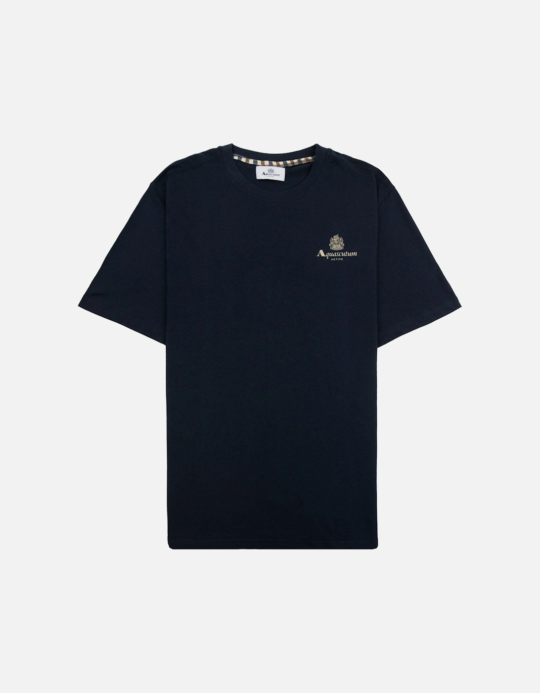 Active Small Logo T Shirt Navy, 5 of 4