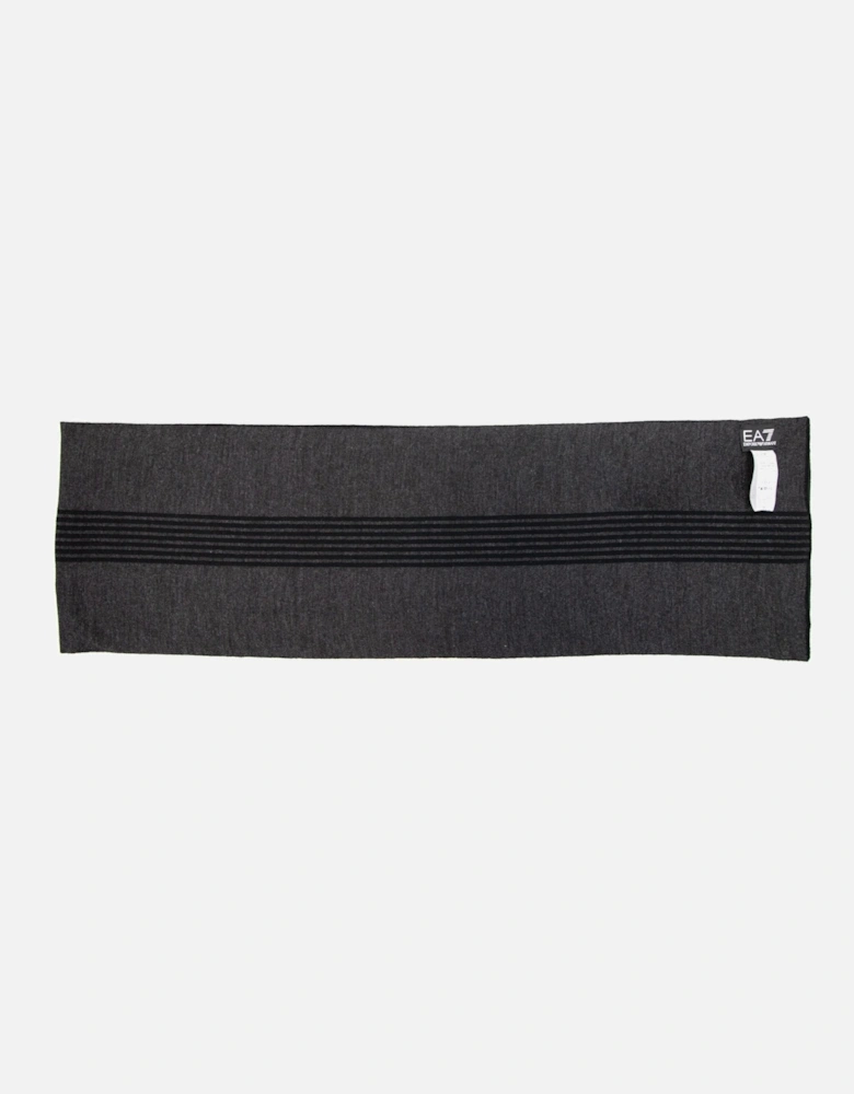 Montain Logo Scarf Black