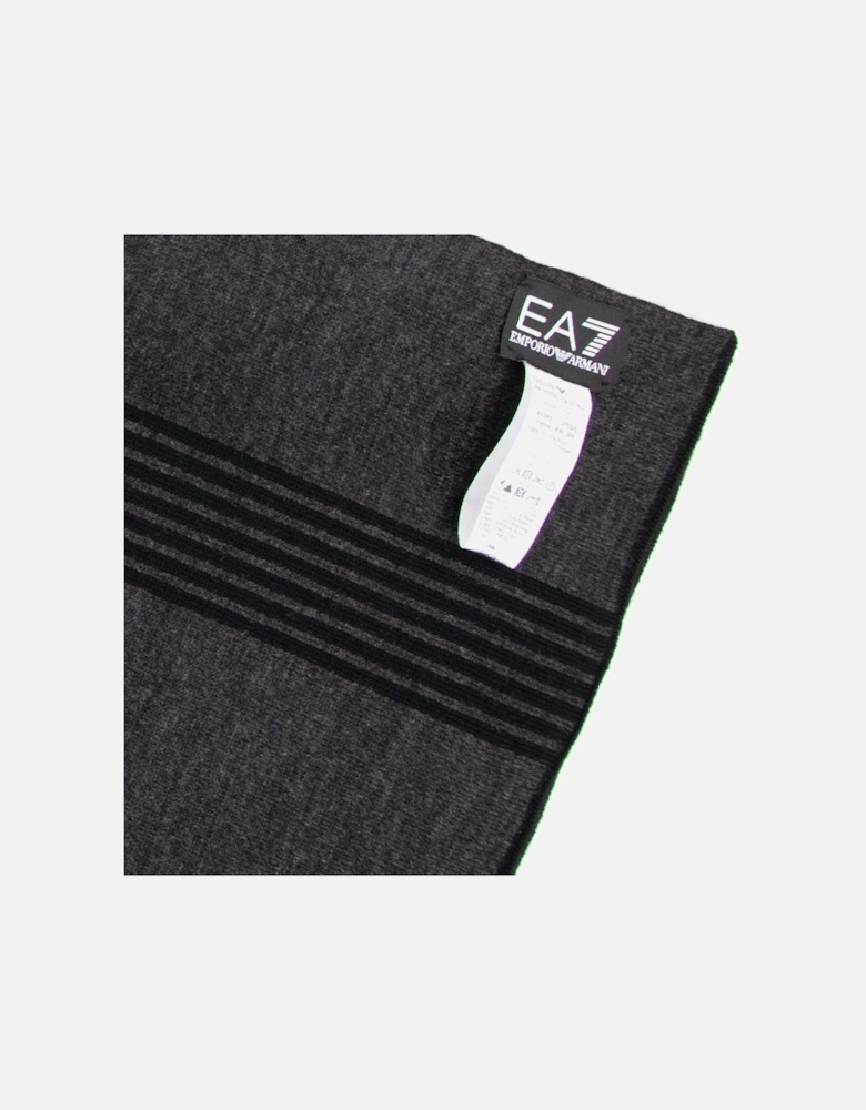 Montain Logo Scarf Black