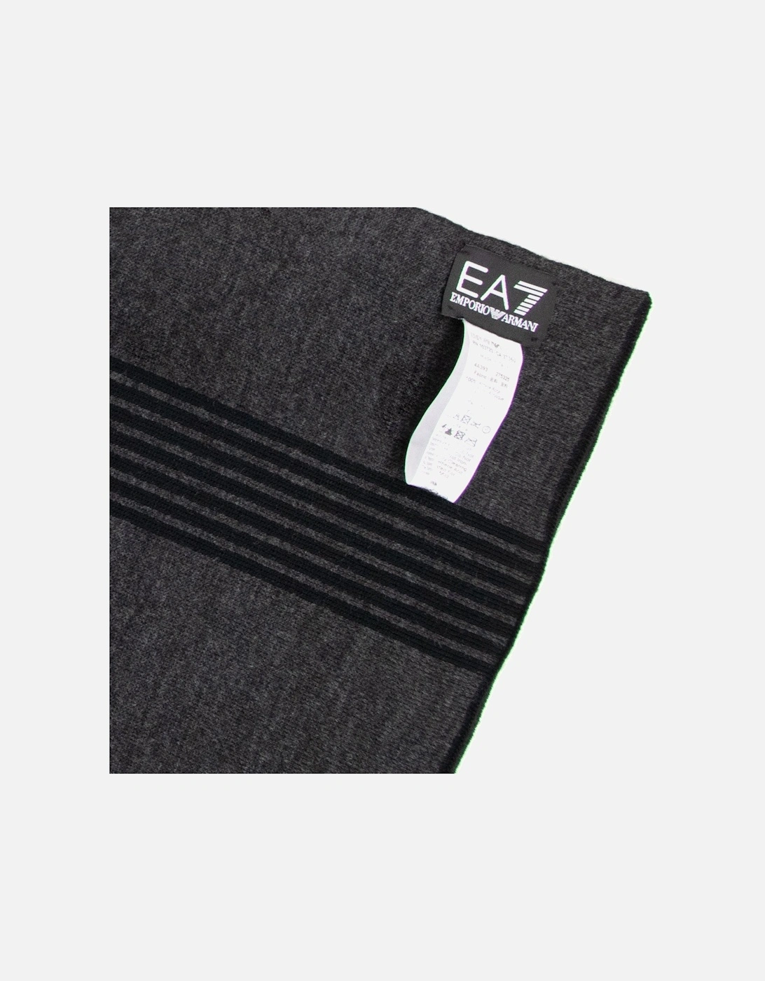 Montain Logo Scarf Black