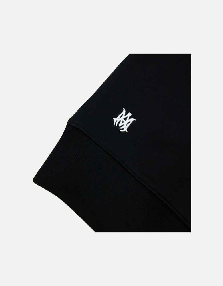 Script Logo Crew Neck Sweatshirt Black