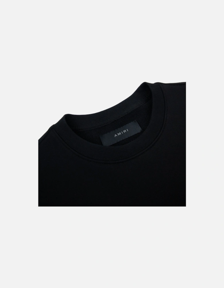 Script Logo Crew Neck Sweatshirt Black