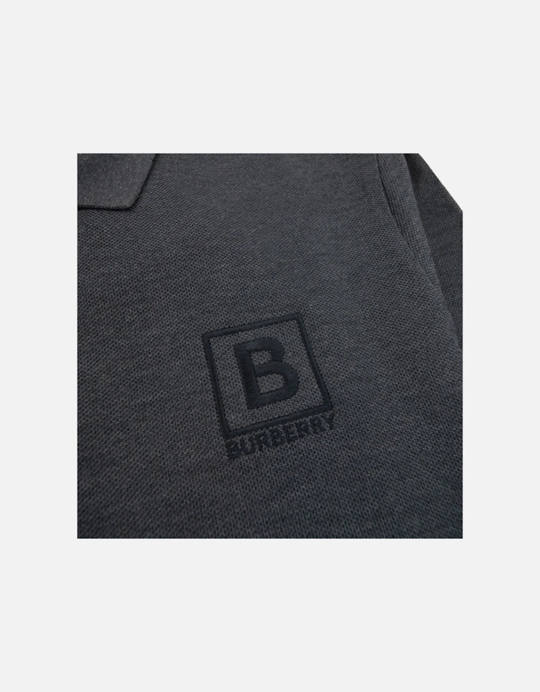 Gateforth L/s Polo Charcoal