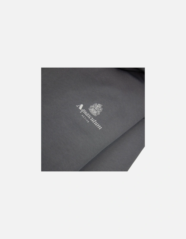 Active Small Logo Hoodie Charcoal