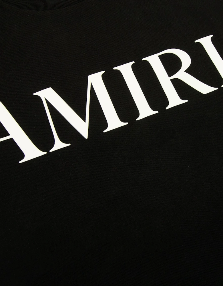 Core Logo T Shirt Black