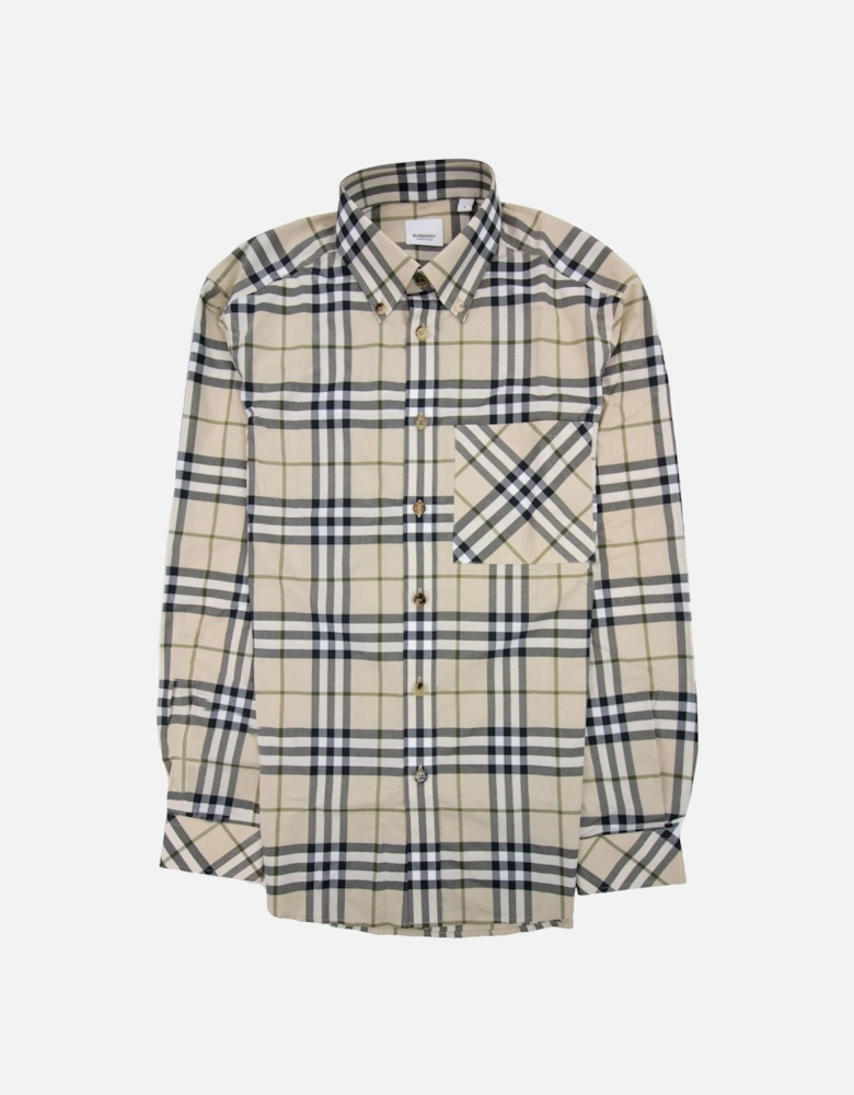 Soft Fawn Check Shirt Soft Fawn Check