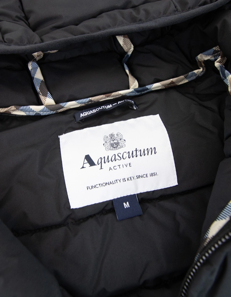 Rlg Active Hoodied Down Jacket Black