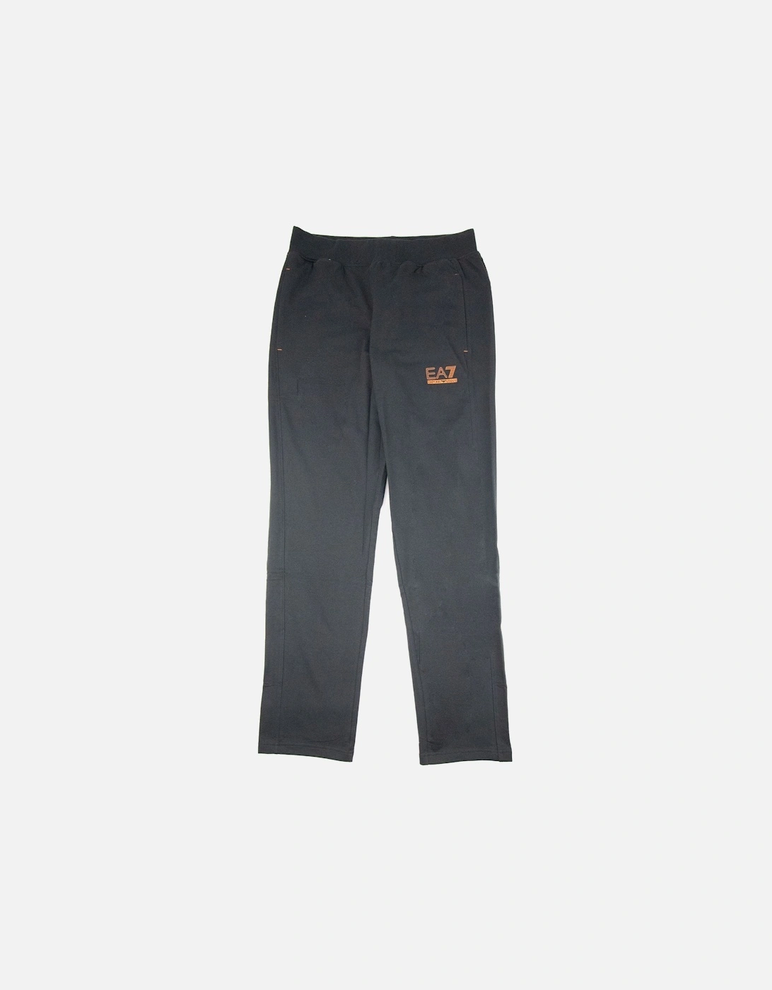 Rubber Logo Straight Cuff Track Pants Black, 3 of 2