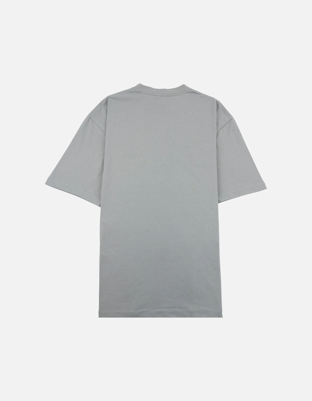 Bb Embroidered Chest Logo T-shirt Grey