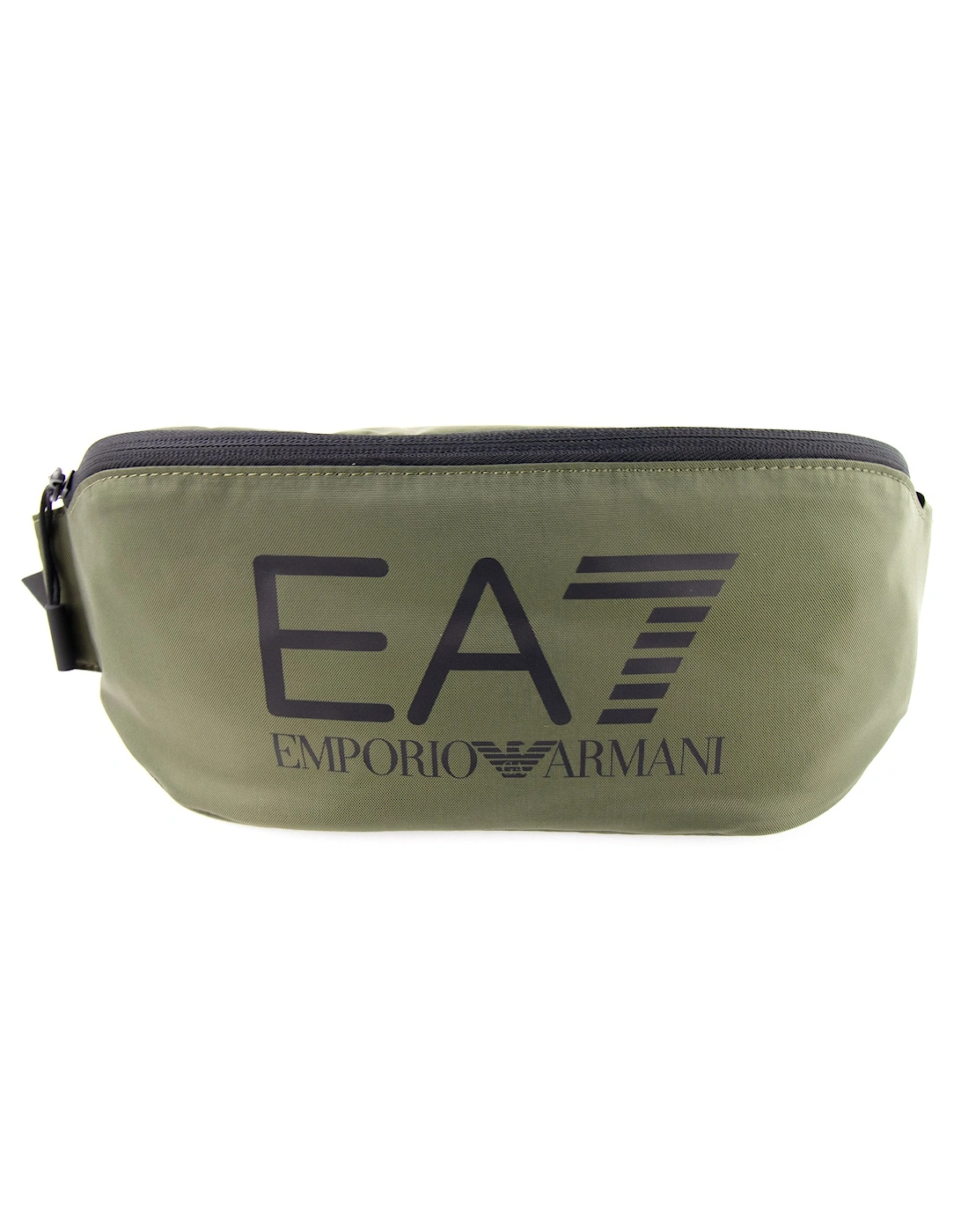 Men's EA7 Logo Belt Bag Khaki - Green - Size: OS