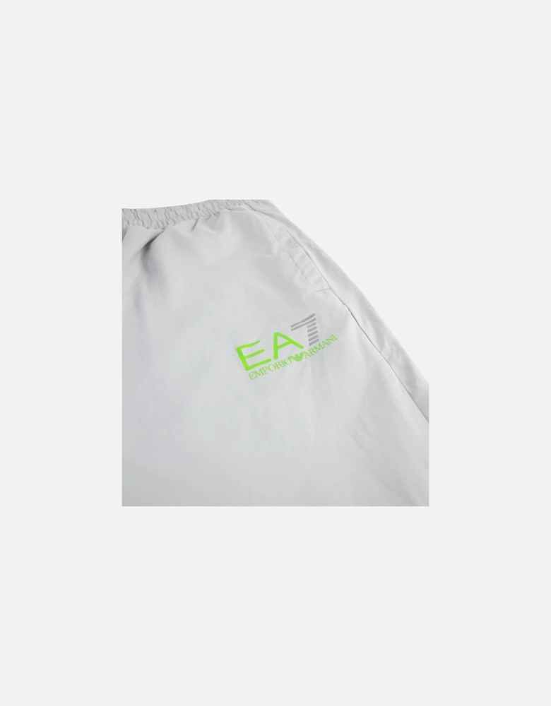 Reflective Logo Tracksuit Pants Light Grey