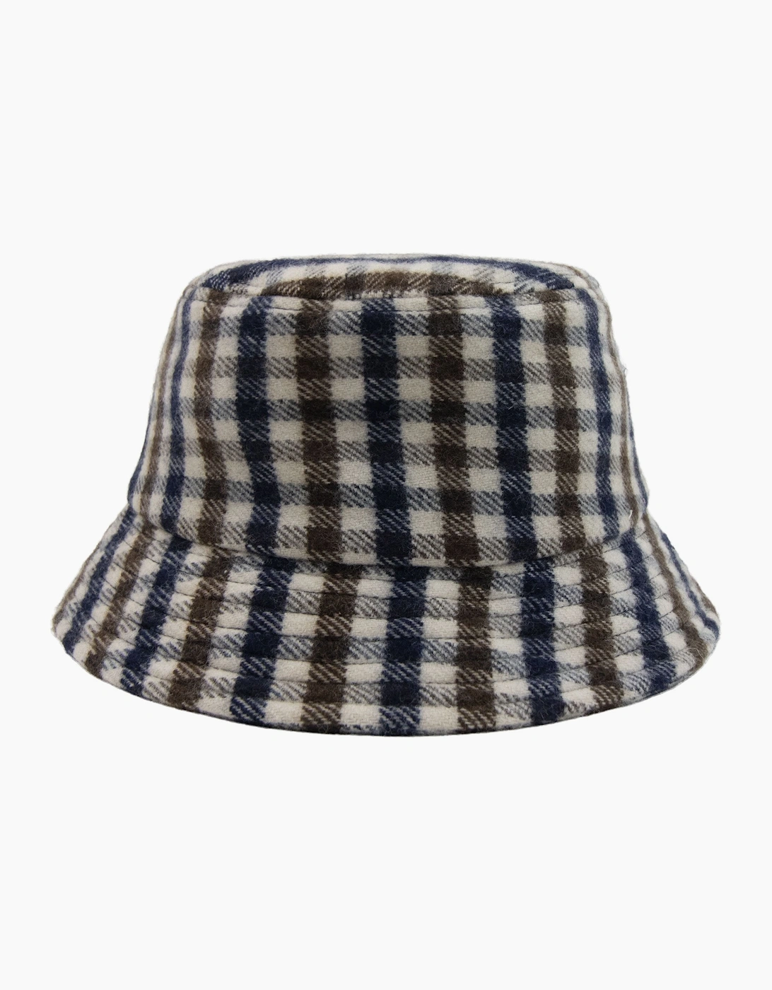 Aquascutum Men's Club Check Bucket Hat 28 - Size: S/M