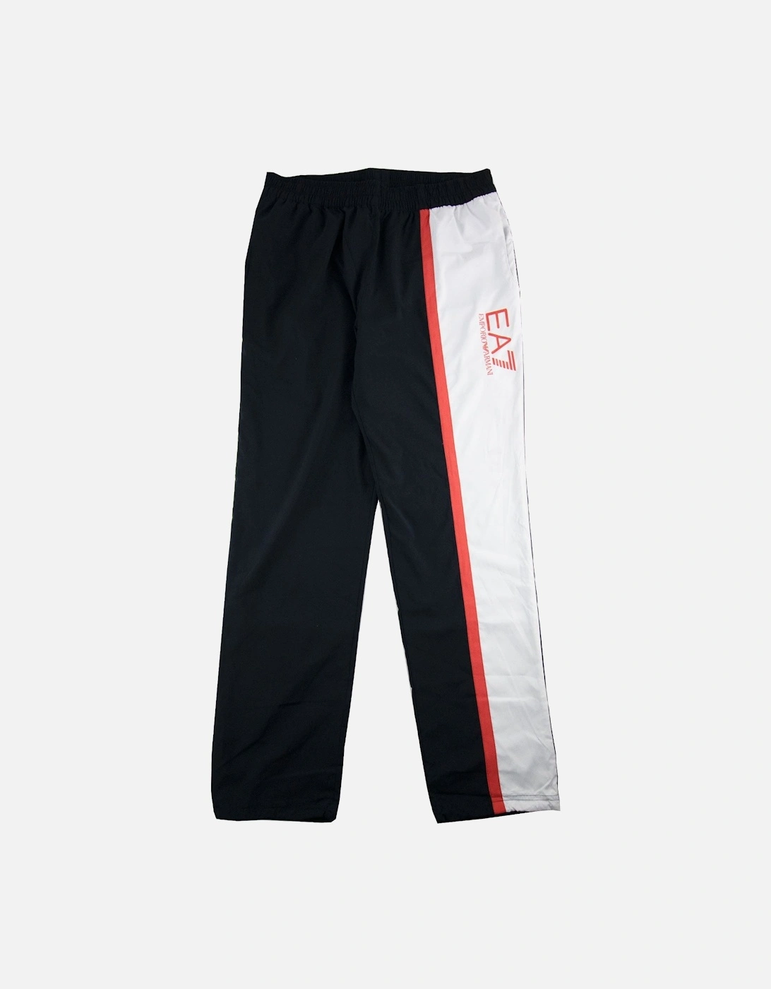 Train Colour Block Tracksuit Buttoms Black/white, 3 of 2