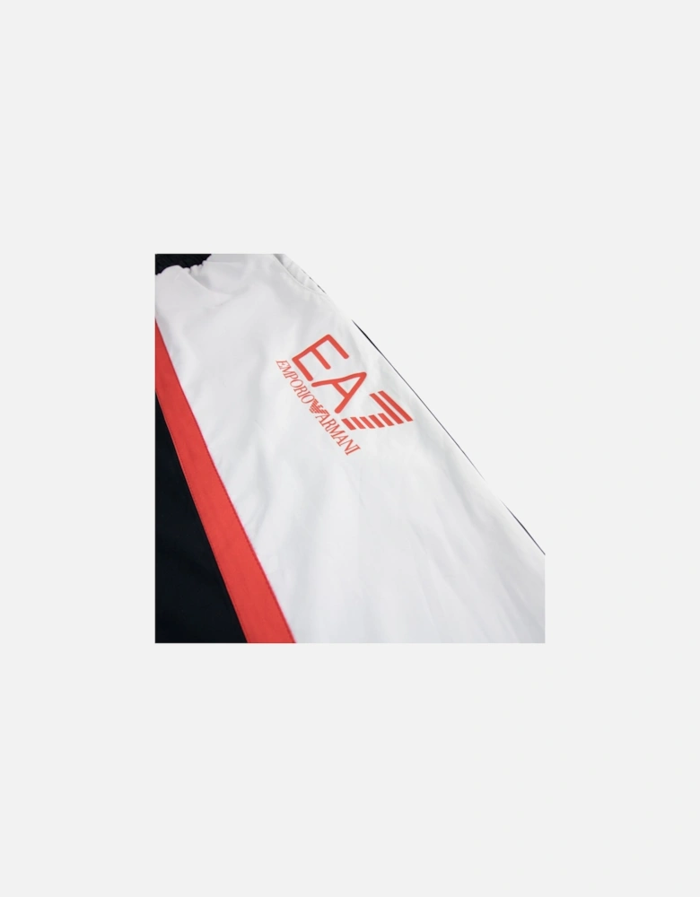 Train Colour Block Tracksuit Buttoms Black/white