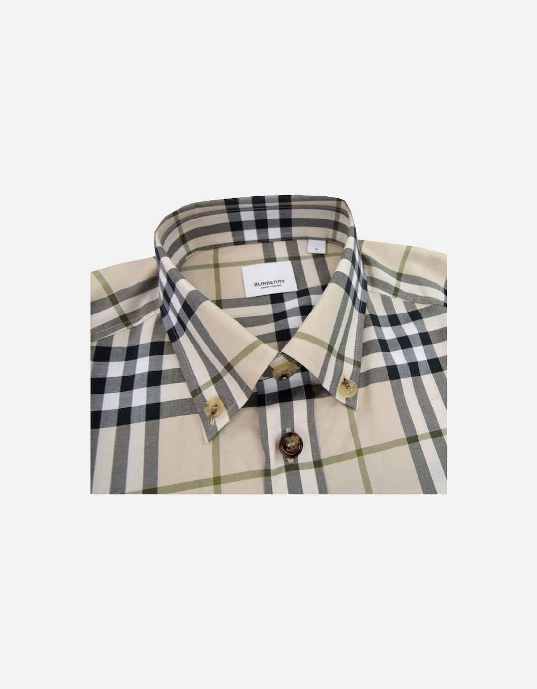 Soft Fawn Check Ss Shirt Soft Fawn Check