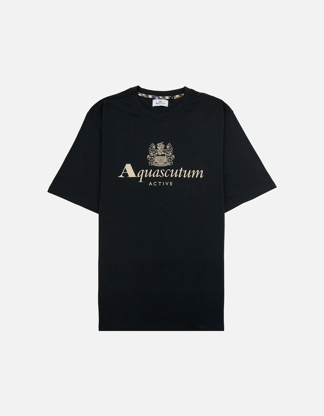 Active Big Logo T Shirt Black, 5 of 4