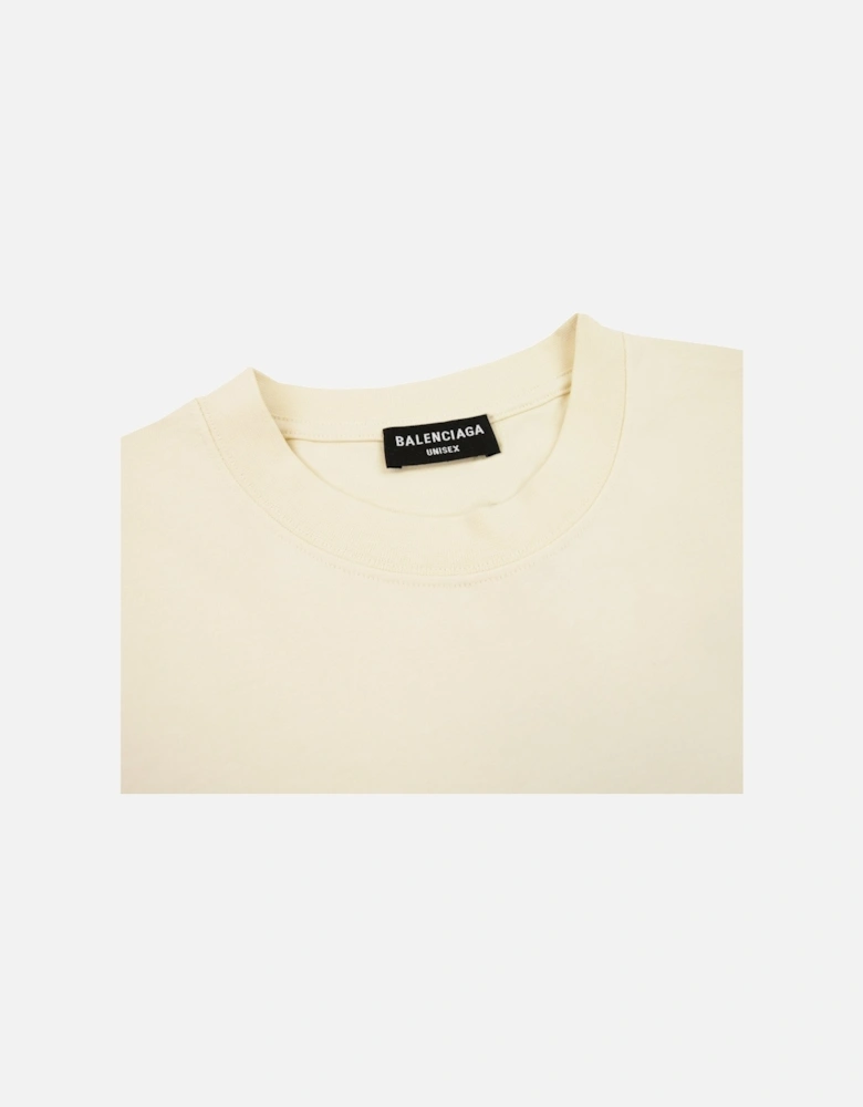 Logo Crewneck T Shirt Off White