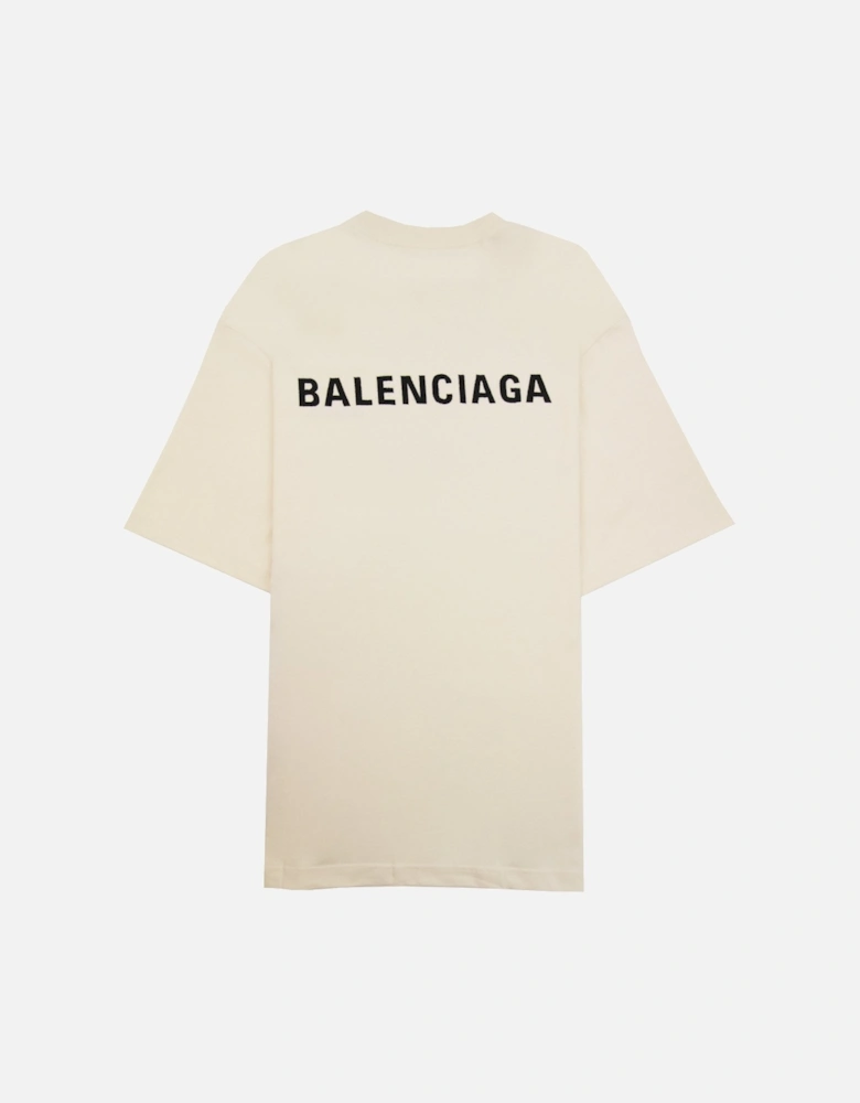 Logo Crewneck T Shirt Off White