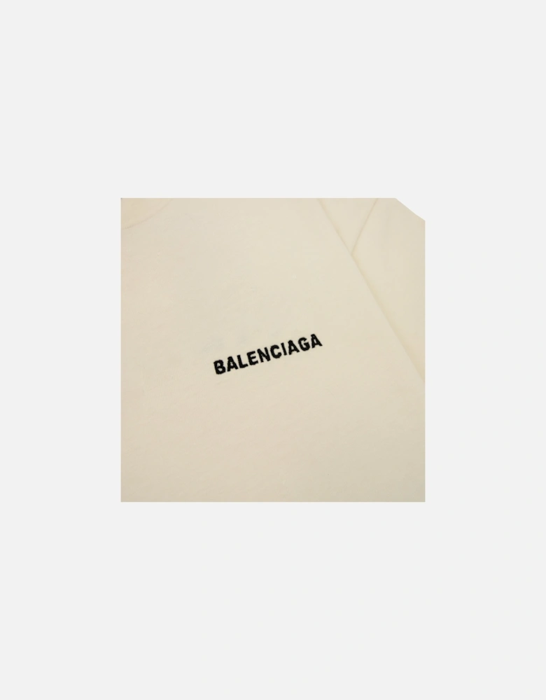 Logo Crewneck T Shirt Off White