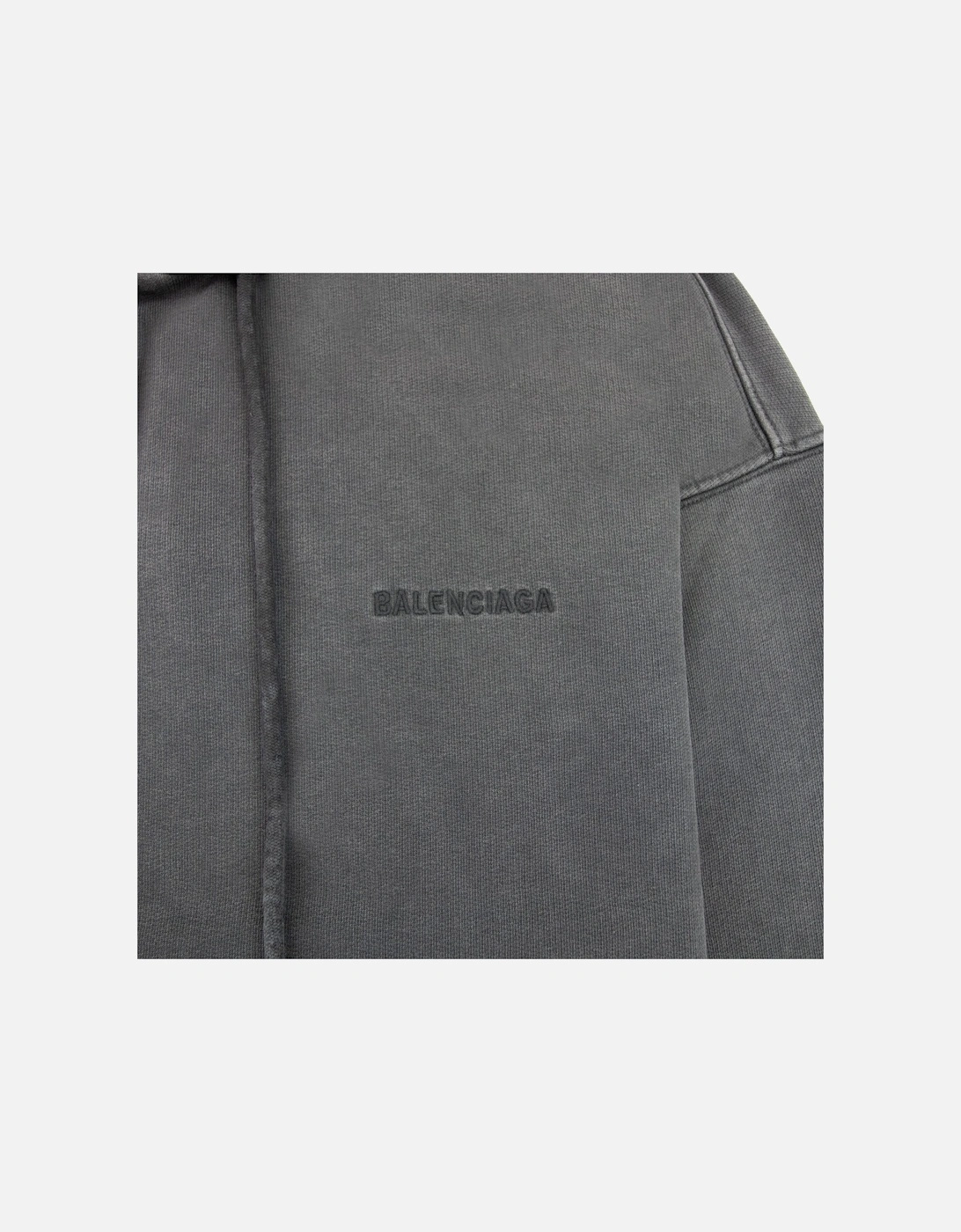 Dyed Pullover Hoody Dark Grey