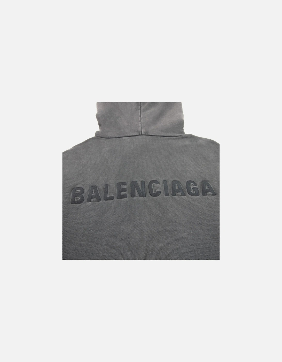 Dyed Pullover Hoody Dark Grey