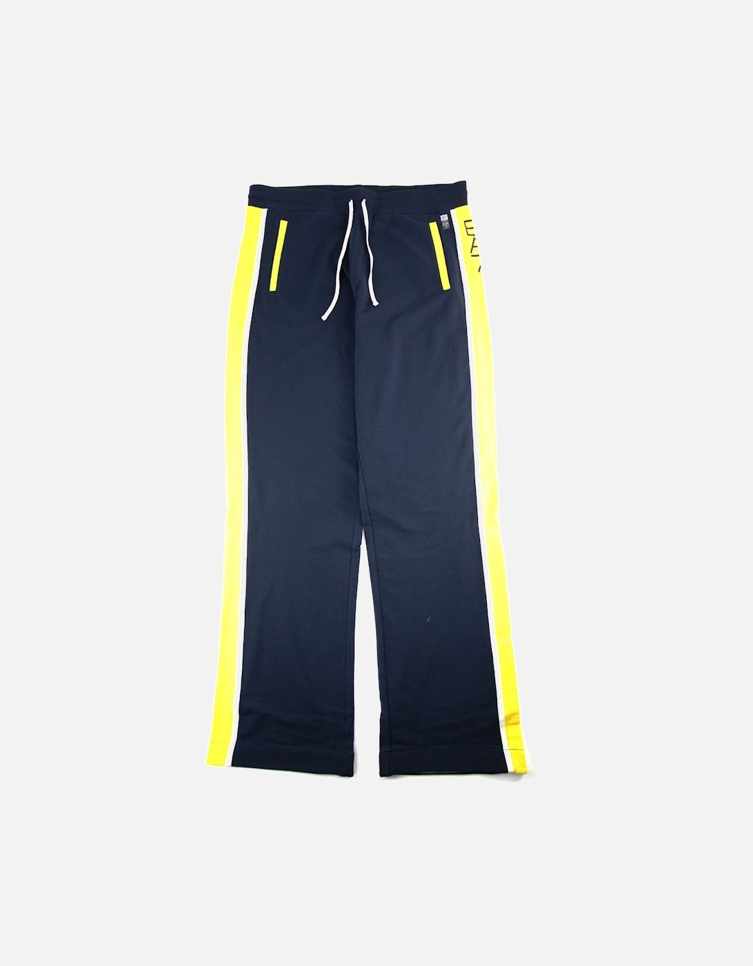 Side Stripe Straight Leg Pants Navy/yellow, 3 of 2