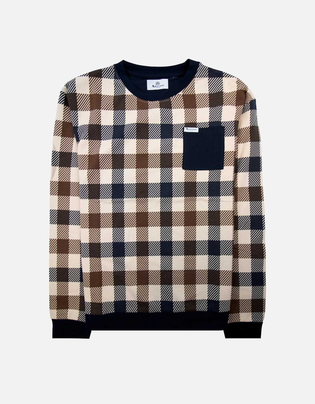 Macro Iconic Pocket Crewneck Navy 11, 5 of 4