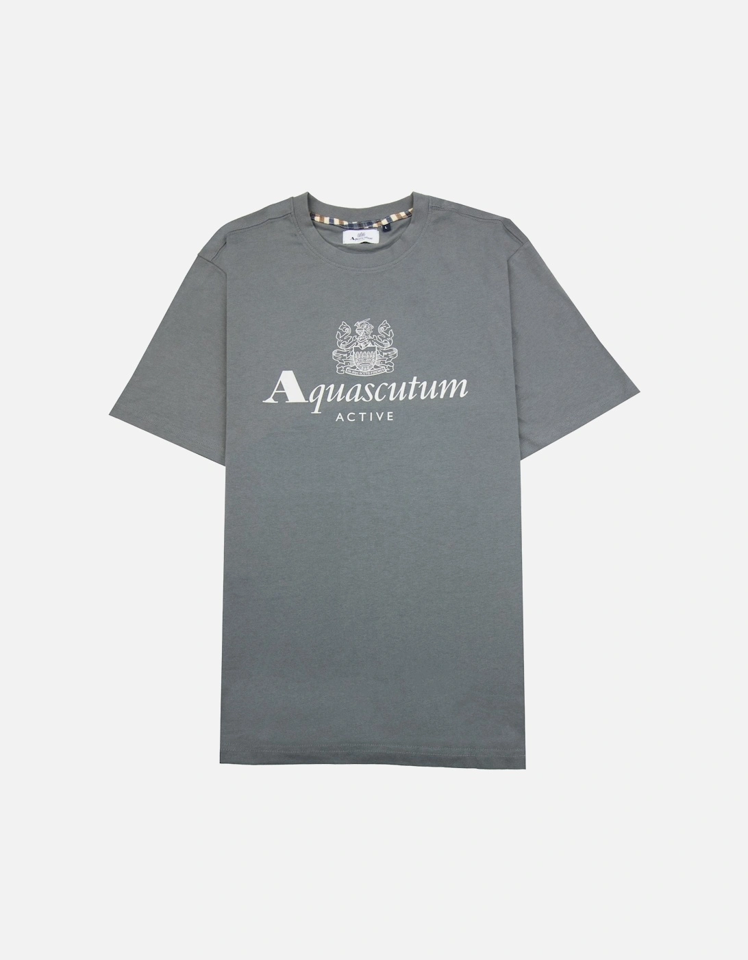 Active Big Logo T Shirt Charcoal, 5 of 4