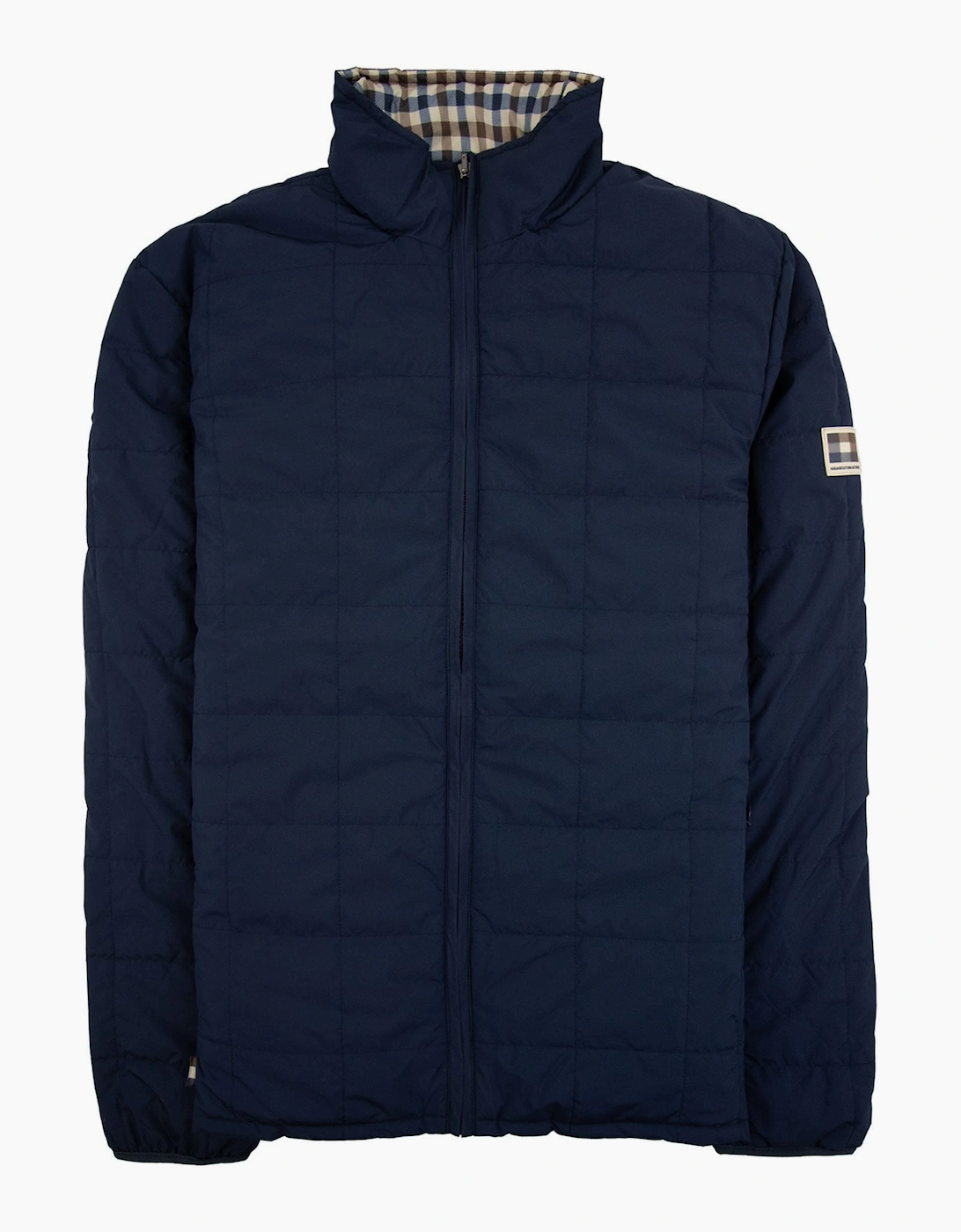 Men's Aquascutum Rlg Active Reversible Jacket Navy 11 - Size: 38/Regular