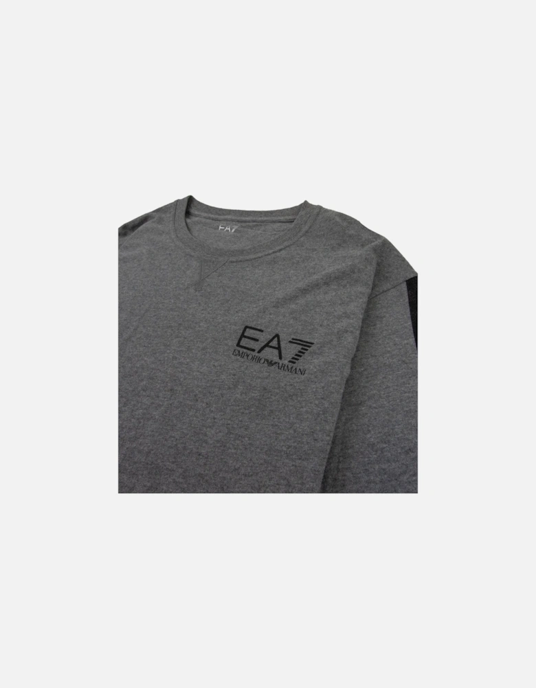 Train Street Fight Long Sleeve T-shirt Dark Grey