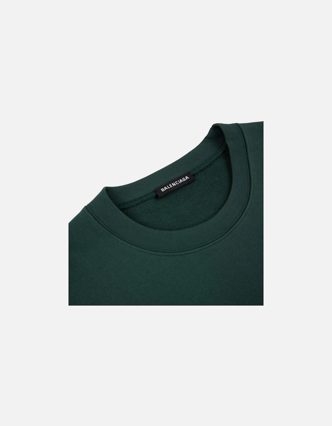 Block Logo Crewneck Sweatshirt Green 3230