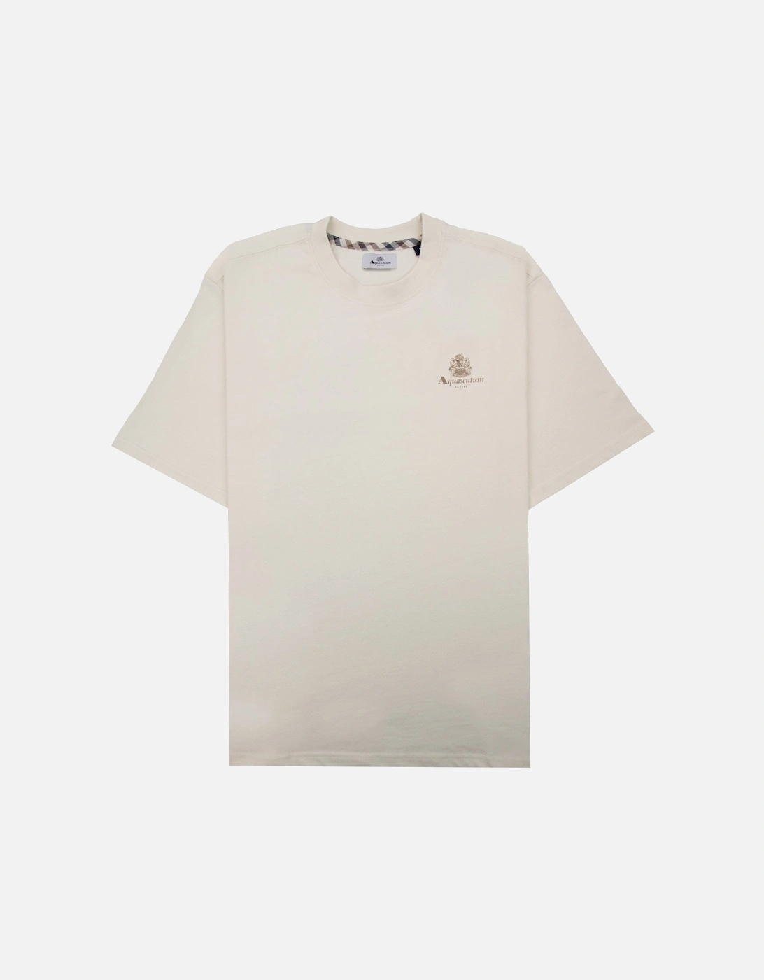 Active Small Logo T Shirt Old White, 5 of 4