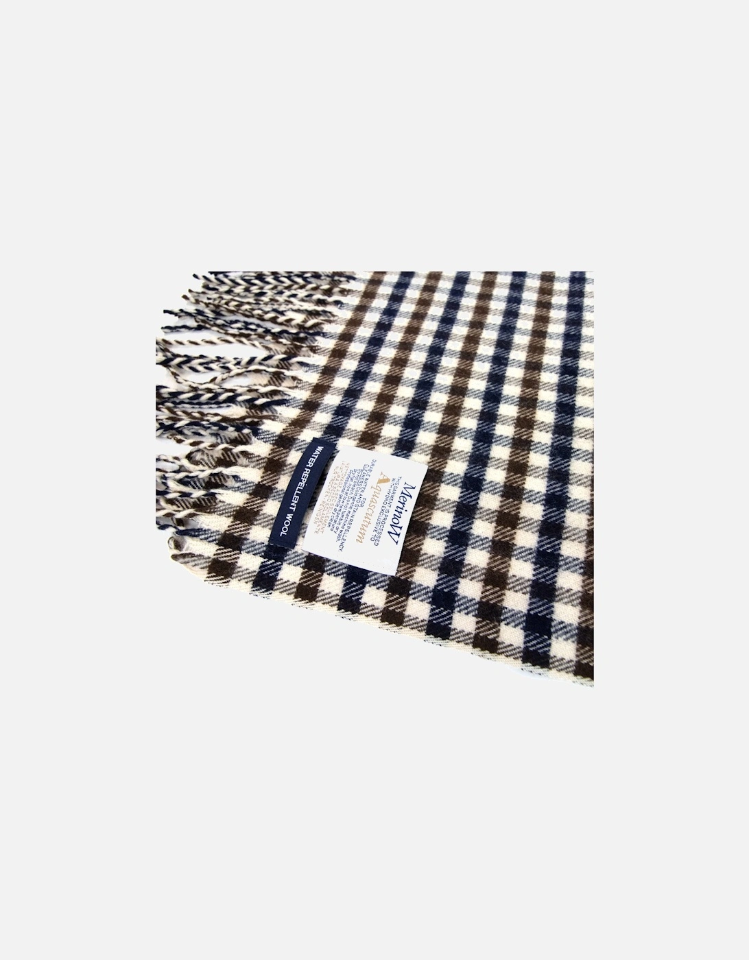 Merino Wool Club Check Scarf 28 Club Check