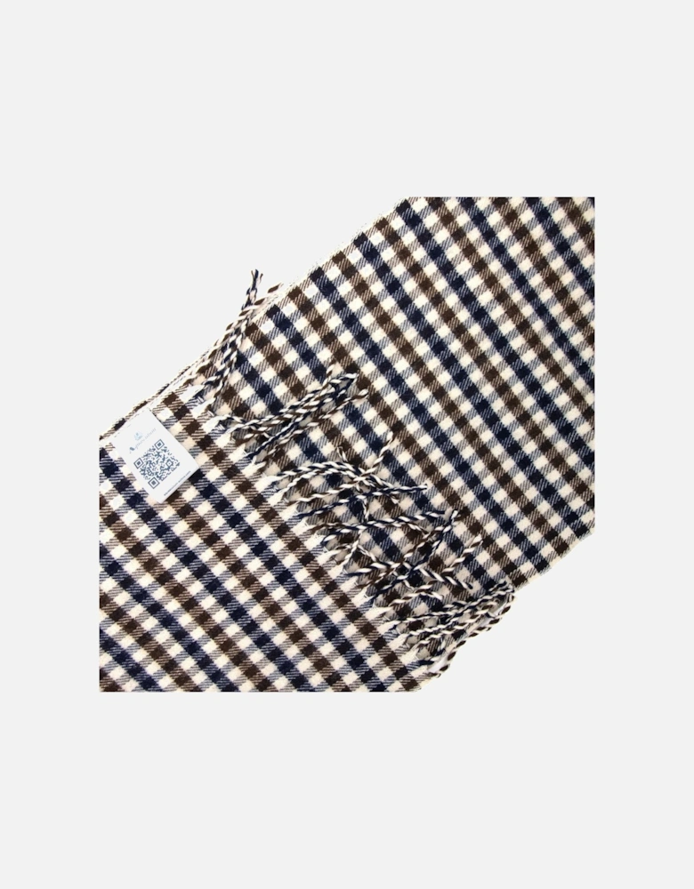 Merino Wool Club Check Scarf 28 Club Check