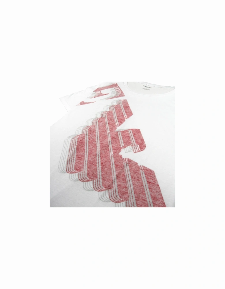 Swimwear Front Big Logo T-shirt White