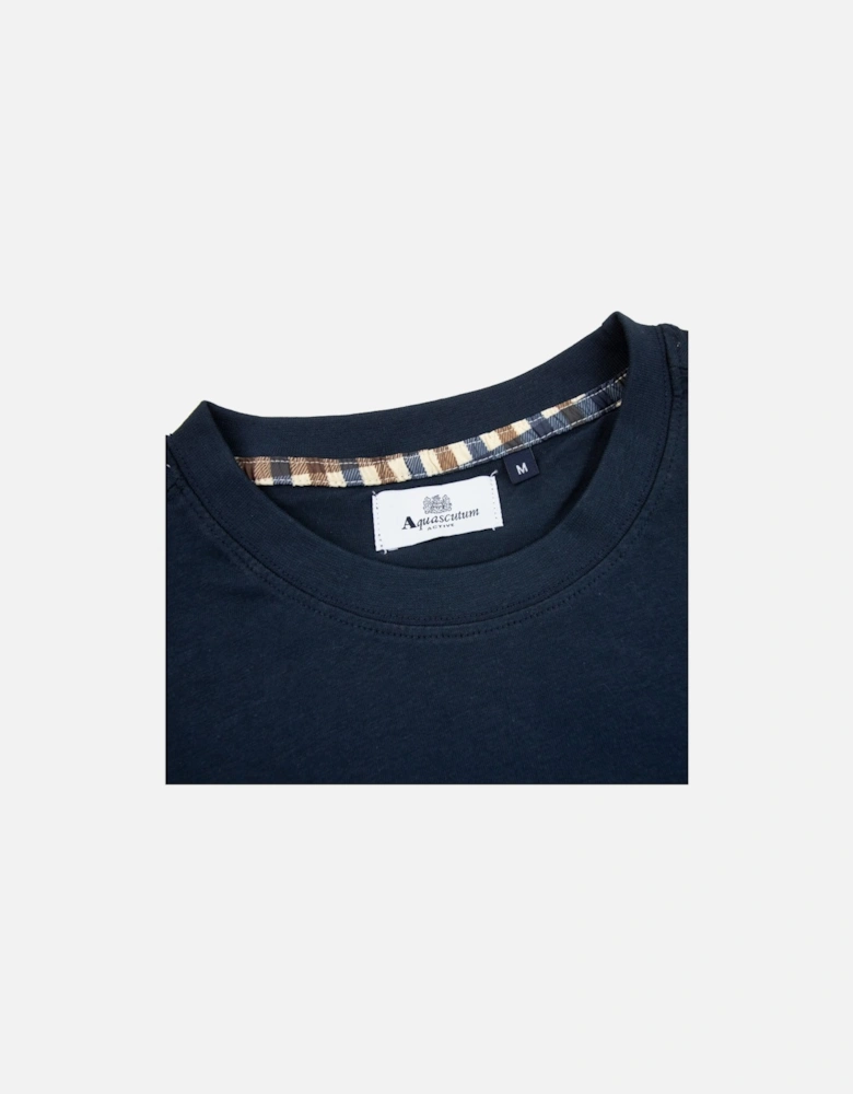 Active Big Logo T Shirt Navy