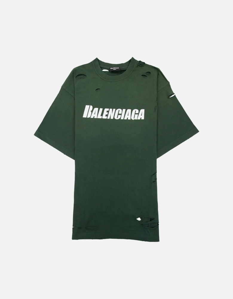 Caps Rip T-shirt Green