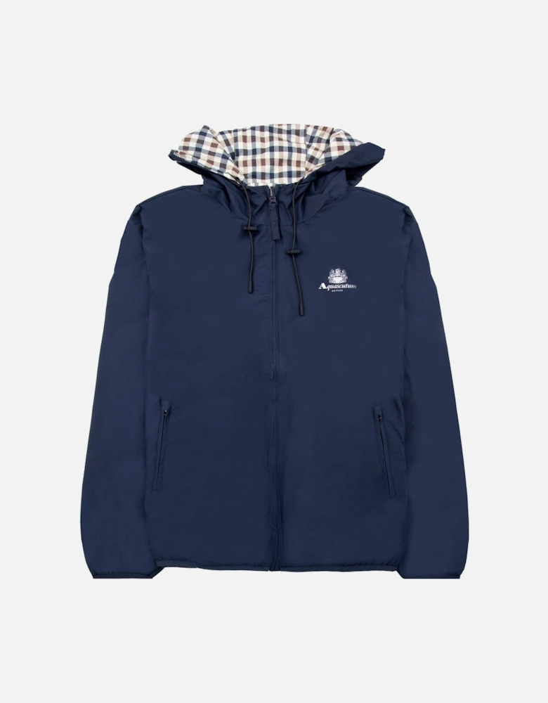 Sailor Check Reversible Jacket Navy 11