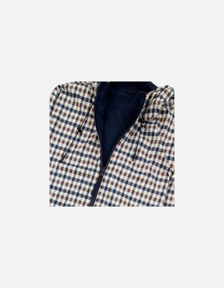 Sailor Check Reversible Jacket Navy 11
