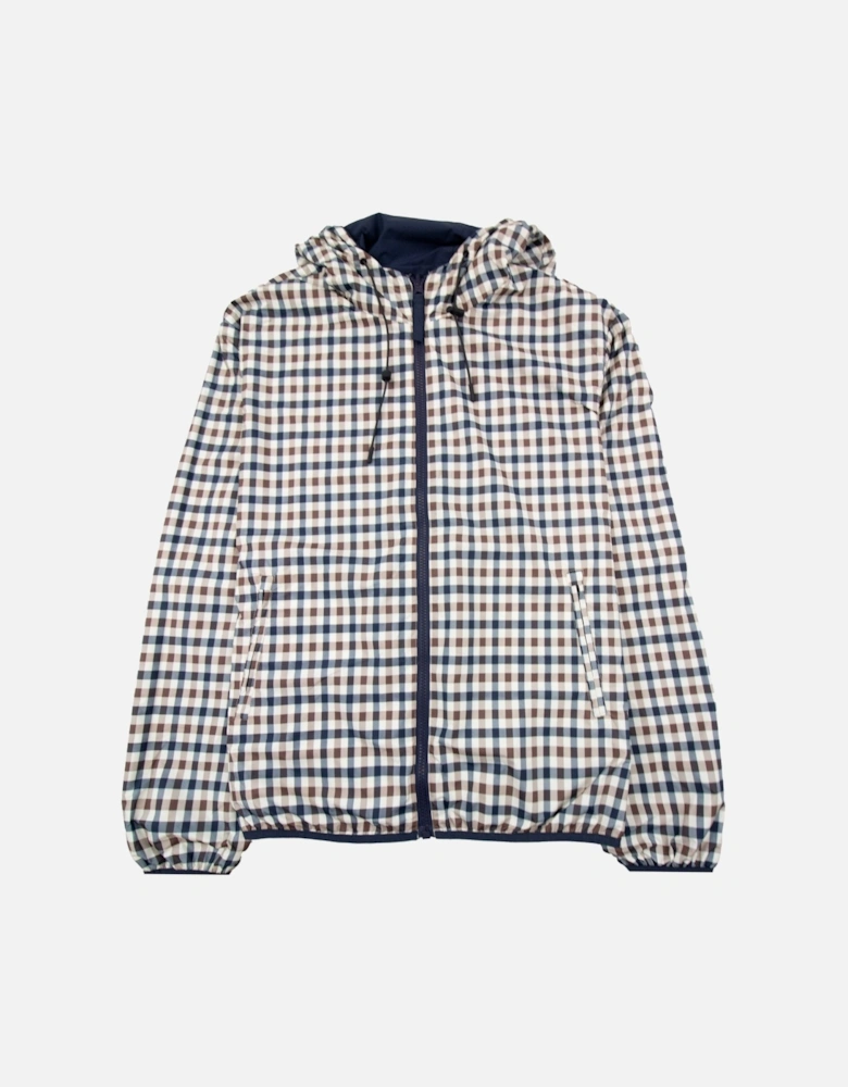 Sailor Check Reversible Jacket Navy 11