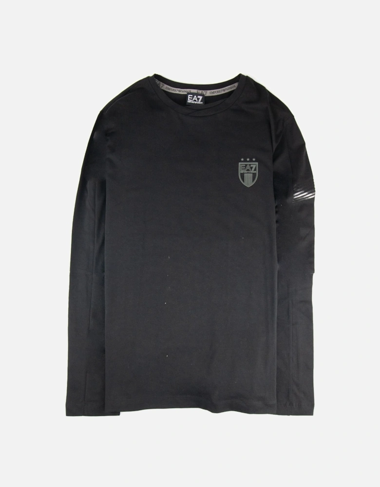 Train Soccer M L/s T Shirt Black