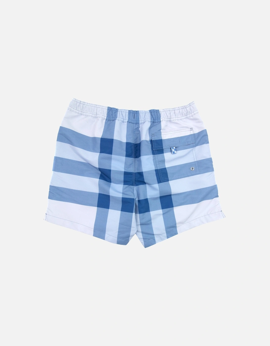 Martin Ip Check Swim Short Sky Blue