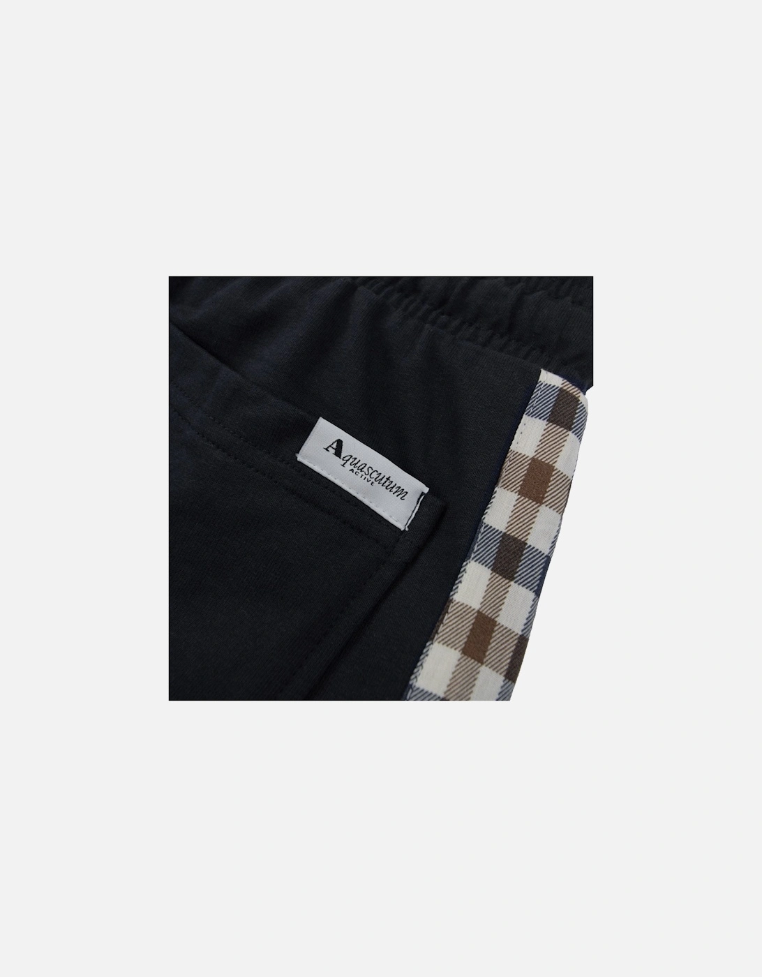 Club Check Shorts Black