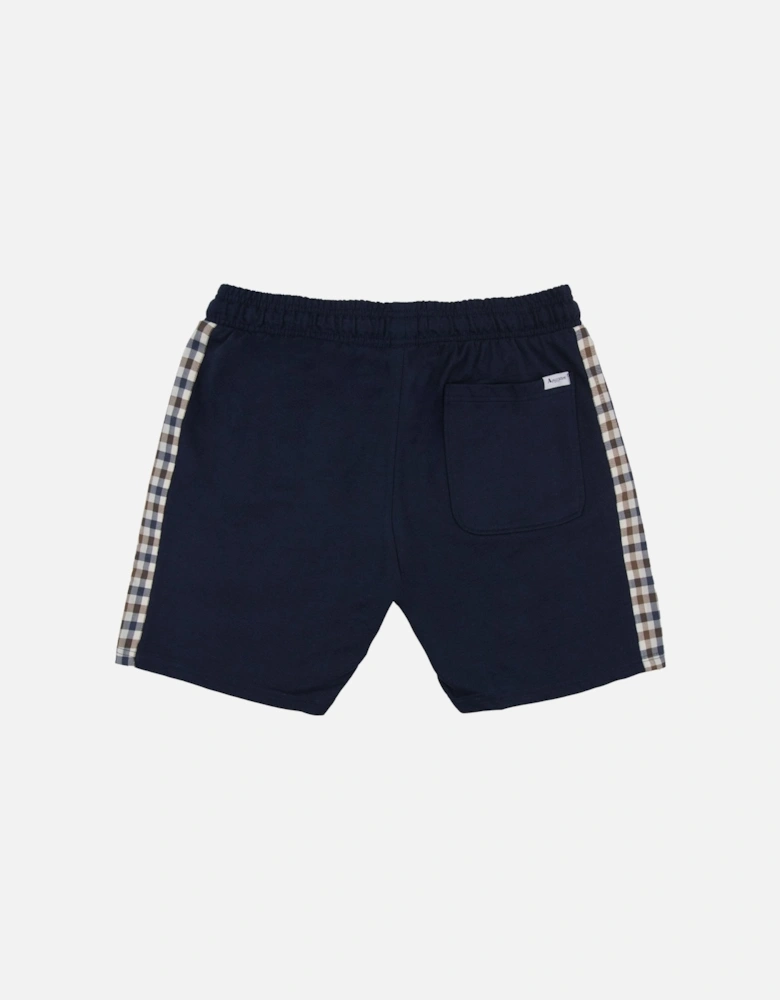 Club Check Shorts Navy
