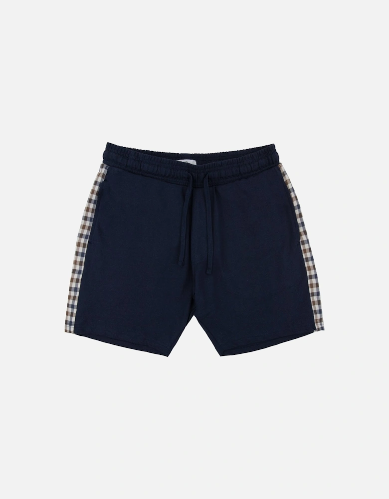 Club Check Shorts Navy