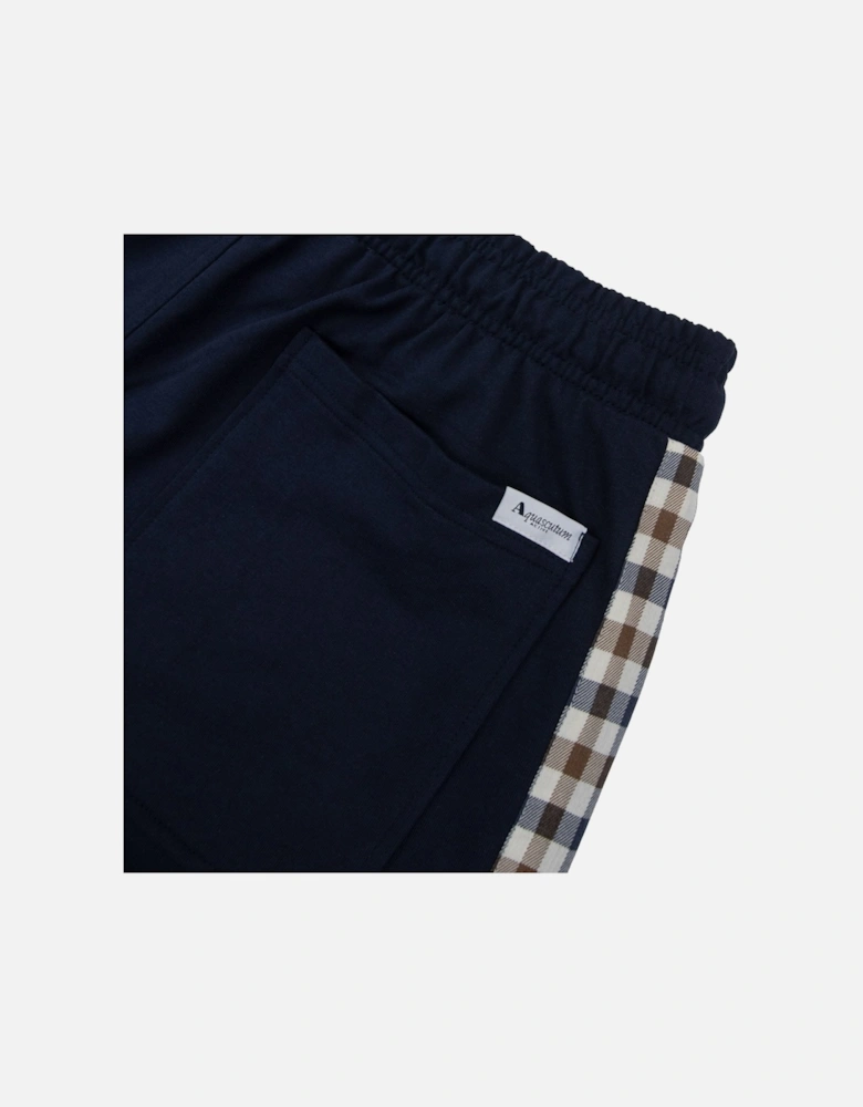 Club Check Shorts Navy