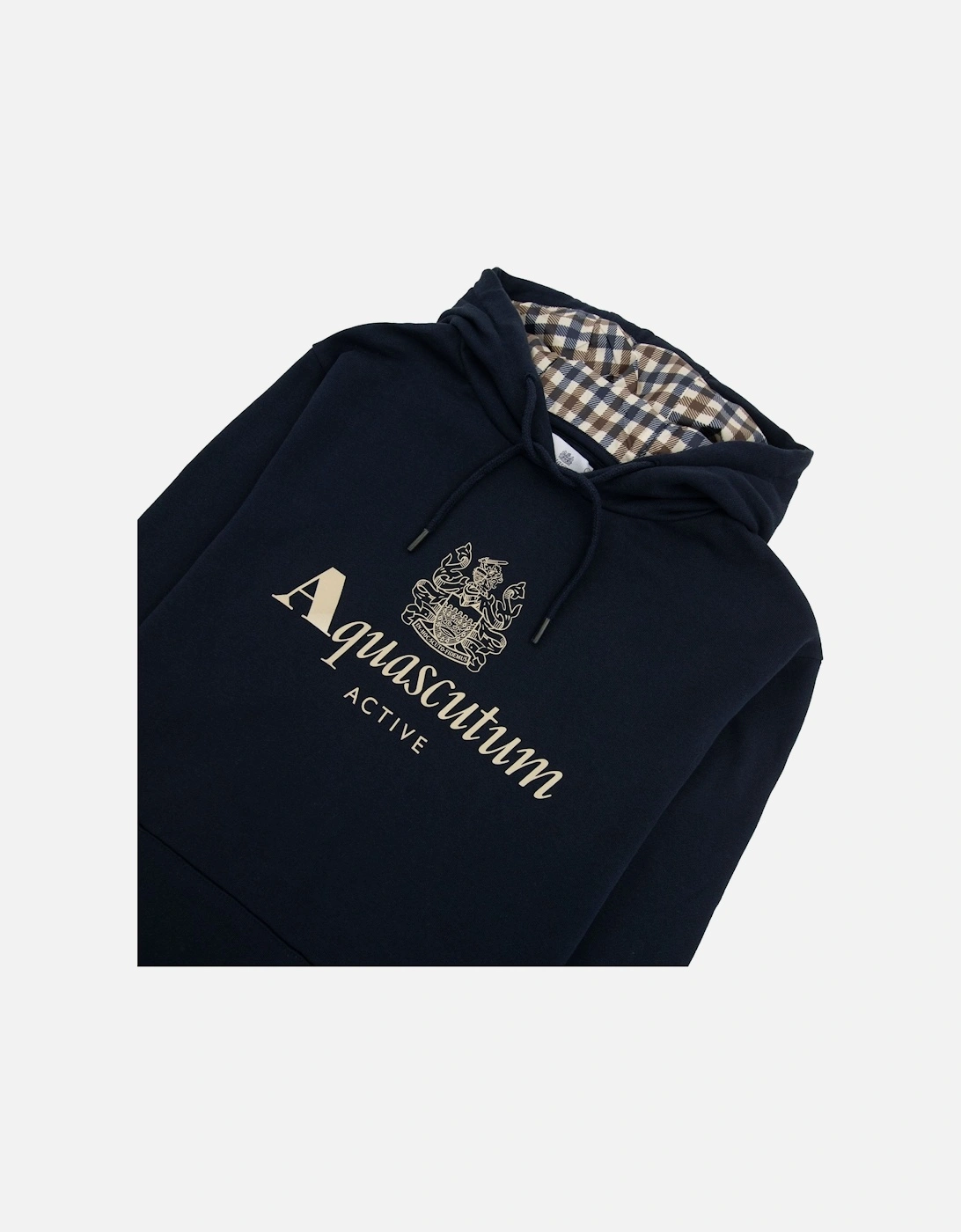 Active Big Logo Hoodie Navy
