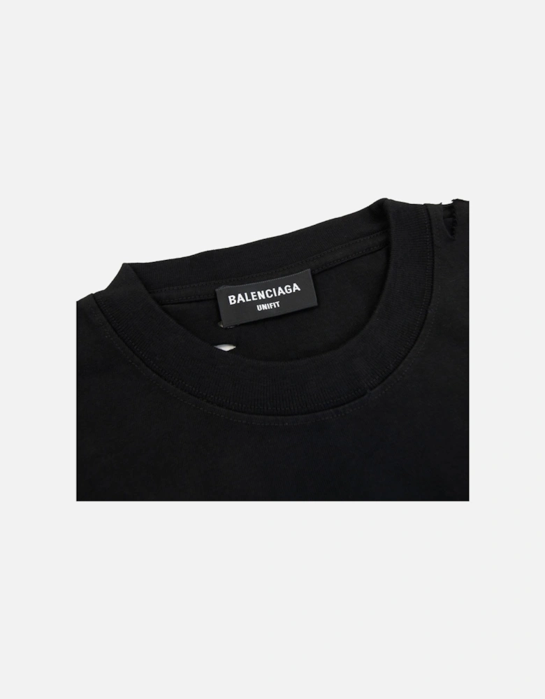 Caps Rip T-shirt Black